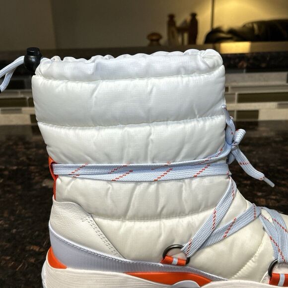 SOREL Free People Movement Kinetic Impact NXT White Waterproof Boots 10 DISPLAY - Picture 6 of 16